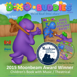 Dino-Buddies book wins Moonbeam Children's Book Award