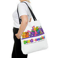DINO-BUDDIES® - All the Dino-Buddies - They're Friends of Distinction ... Not Extinction™ - Tote Bag (Gusseted)