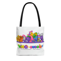 DINO-BUDDIES® - All the Dino-Buddies - They're Friends of Distinction ... Not Extinction™ - Tote Bag (Gusseted)