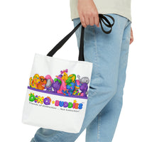 DINO-BUDDIES® - All the Dino-Buddies - They're Friends of Distinction ... Not Extinction™ - Tote Bag (Gusseted)