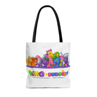 DINO-BUDDIES® - All the Dino-Buddies - They're Friends of Distinction ... Not Extinction™ - Tote Bag (Gusseted)
