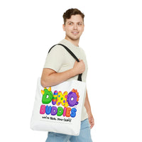 DINO-BUDDIES® - Dino-Buddies - We're REAL Dino-Stars!®  - Tote Bag (Gusseted)