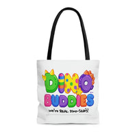 DINO-BUDDIES® - Dino-Buddies - We're REAL Dino-Stars!®  - Tote Bag (Gusseted)