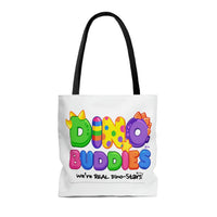 DINO-BUDDIES® - Dino-Buddies - We're REAL Dino-Stars!®  - Tote Bag (Gusseted)