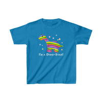 DINO-BUDDIES® - I'm a Dino-Star!® with Bo (Brontosaurus) - Cute Dinosaur T-Shirt Youth
