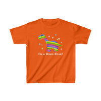 DINO-BUDDIES® - I'm a Dino-Star!® with Bo (Brontosaurus) - Cute Dinosaur T-Shirt Youth