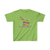 DINO-BUDDIES® - I'm a Dino-Star!® with Bo (Brontosaurus) - Cute Dinosaur T-Shirt Youth