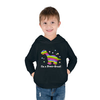 DINO-BUDDIES® - I'm a Dino-Star® with Bo (Brontosaurus) - Toddler Pullover Fleece Hoodie
