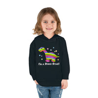 DINO-BUDDIES® - I'm a Dino-Star® with Bo (Brontosaurus) - Toddler Pullover Fleece Hoodie