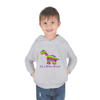 DINO-BUDDIES® - I'm a Dino-Star® with Bo (Brontosaurus) - Toddler Pullover Fleece Hoodie