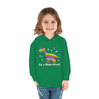 DINO-BUDDIES® - I'm a Dino-Star® with Bo (Brontosaurus) - Toddler Pullover Fleece Hoodie