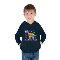 DINO-BUDDIES® - I'm a Dino-Star® with Bo (Brontosaurus) - Toddler Pullover Fleece Hoodie