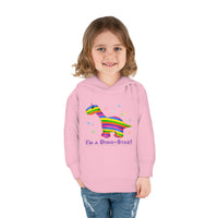 DINO-BUDDIES® - I'm a Dino-Star® with Bo (Brontosaurus) - Toddler Pullover Fleece Hoodie