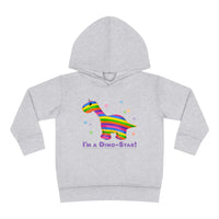 DINO-BUDDIES® - I'm a Dino-Star® with Bo (Brontosaurus) - Toddler Pullover Fleece Hoodie