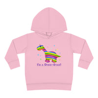 DINO-BUDDIES® - I'm a Dino-Star® with Bo (Brontosaurus) - Toddler Pullover Fleece Hoodie