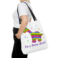 DINO-BUDDIES® - I'm a Dino-Star® with Bo (Brontosaurus) - Tote Bag (Gusseted)