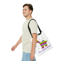 DINO-BUDDIES® - I'm a Dino-Star® with Bo (Brontosaurus) - Tote Bag (Gusseted)
