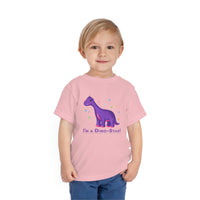 DINO-BUDDIES® - I'm a Dino-Star!® with Casey (Brachiosaurus) - Cute Dinosaur T-Shirt Toddler