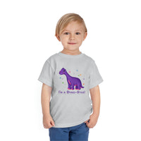 DINO-BUDDIES® - I'm a Dino-Star!® with Casey (Brachiosaurus) - Cute Dinosaur T-Shirt Toddler