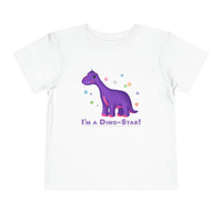 DINO-BUDDIES® - I'm a Dino-Star!® with Casey (Brachiosaurus) - Cute Dinosaur T-Shirt Toddler