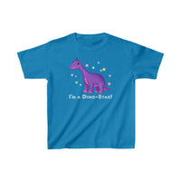 DINO-BUDDIES® - I'm a Dino-Star!® with Casey (Brachiosaurus) - Cute Dinosaur T-Shirt Youth