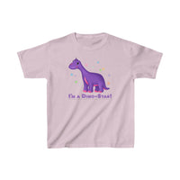 DINO-BUDDIES® - I'm a Dino-Star!® with Casey (Brachiosaurus) - Cute Dinosaur T-Shirt Youth