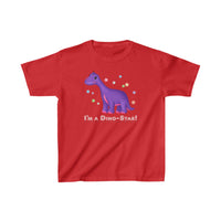 DINO-BUDDIES® - I'm a Dino-Star!® with Casey (Brachiosaurus) - Cute Dinosaur T-Shirt Youth