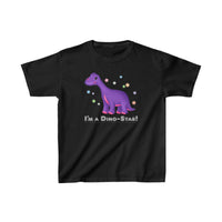 DINO-BUDDIES® - I'm a Dino-Star!® with Casey (Brachiosaurus) - Cute Dinosaur T-Shirt Youth