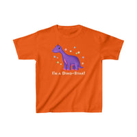 DINO-BUDDIES® - I'm a Dino-Star!® with Casey (Brachiosaurus) - Cute Dinosaur T-Shirt Youth