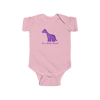 DINO-BUDDIES® - I'm a Dino-Star® with Casey (Brachiosaurus) - Infant Fine Jersey Bodysuit