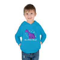 DINO-BUDDIES® - I'm a Dino-Star® with Casey (Brachiosaurus) - Toddler Pullover Fleece Hoodie