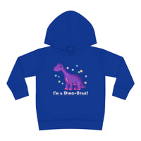 DINO-BUDDIES® - I'm a Dino-Star® with Casey (Brachiosaurus) - Toddler Pullover Fleece Hoodie