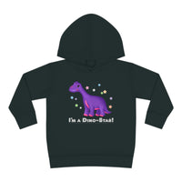 DINO-BUDDIES® - I'm a Dino-Star® with Casey (Brachiosaurus) - Toddler Pullover Fleece Hoodie
