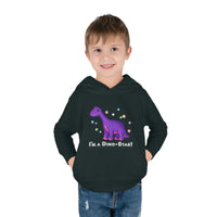 DINO-BUDDIES® - I'm a Dino-Star® with Casey (Brachiosaurus) - Toddler Pullover Fleece Hoodie