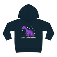 DINO-BUDDIES® - I'm a Dino-Star® with Casey (Brachiosaurus) - Toddler Pullover Fleece Hoodie