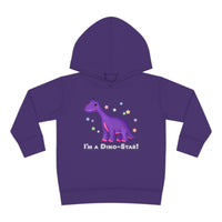 DINO-BUDDIES® - I'm a Dino-Star® with Casey (Brachiosaurus) - Toddler Pullover Fleece Hoodie