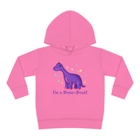 DINO-BUDDIES® - I'm a Dino-Star® with Casey (Brachiosaurus) - Toddler Pullover Fleece Hoodie