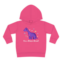 DINO-BUDDIES® - I'm a Dino-Star® with Casey (Brachiosaurus) - Toddler Pullover Fleece Hoodie