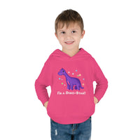 DINO-BUDDIES® - I'm a Dino-Star® with Casey (Brachiosaurus) - Toddler Pullover Fleece Hoodie