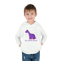 DINO-BUDDIES® - I'm a Dino-Star® with Casey (Brachiosaurus) - Toddler Pullover Fleece Hoodie