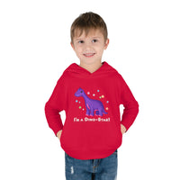 DINO-BUDDIES® - I'm a Dino-Star® with Casey (Brachiosaurus) - Toddler Pullover Fleece Hoodie