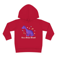 DINO-BUDDIES® - I'm a Dino-Star® with Casey (Brachiosaurus) - Toddler Pullover Fleece Hoodie