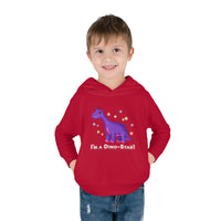 DINO-BUDDIES® - I'm a Dino-Star® with Casey (Brachiosaurus) - Toddler Pullover Fleece Hoodie