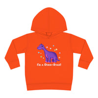 DINO-BUDDIES® - I'm a Dino-Star® with Casey (Brachiosaurus) - Toddler Pullover Fleece Hoodie