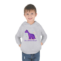 DINO-BUDDIES® - I'm a Dino-Star® with Casey (Brachiosaurus) - Toddler Pullover Fleece Hoodie