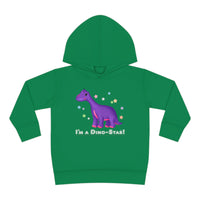 DINO-BUDDIES® - I'm a Dino-Star® with Casey (Brachiosaurus) - Toddler Pullover Fleece Hoodie