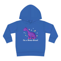 DINO-BUDDIES® - I'm a Dino-Star® with Casey (Brachiosaurus) - Toddler Pullover Fleece Hoodie
