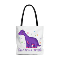 DINO-BUDDIES® - I'm a Dino-Star!® with Casey (Brachiosaurus) - Tote Bag (Gusseted)