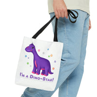 DINO-BUDDIES® - I'm a Dino-Star!® with Casey (Brachiosaurus) - Tote Bag (Gusseted)