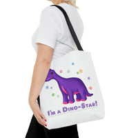 DINO-BUDDIES® - I'm a Dino-Star!® with Casey (Brachiosaurus) - Tote Bag (Gusseted)